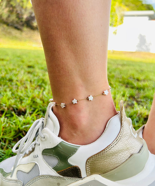 Pulsera/Tobillera de Estrellas