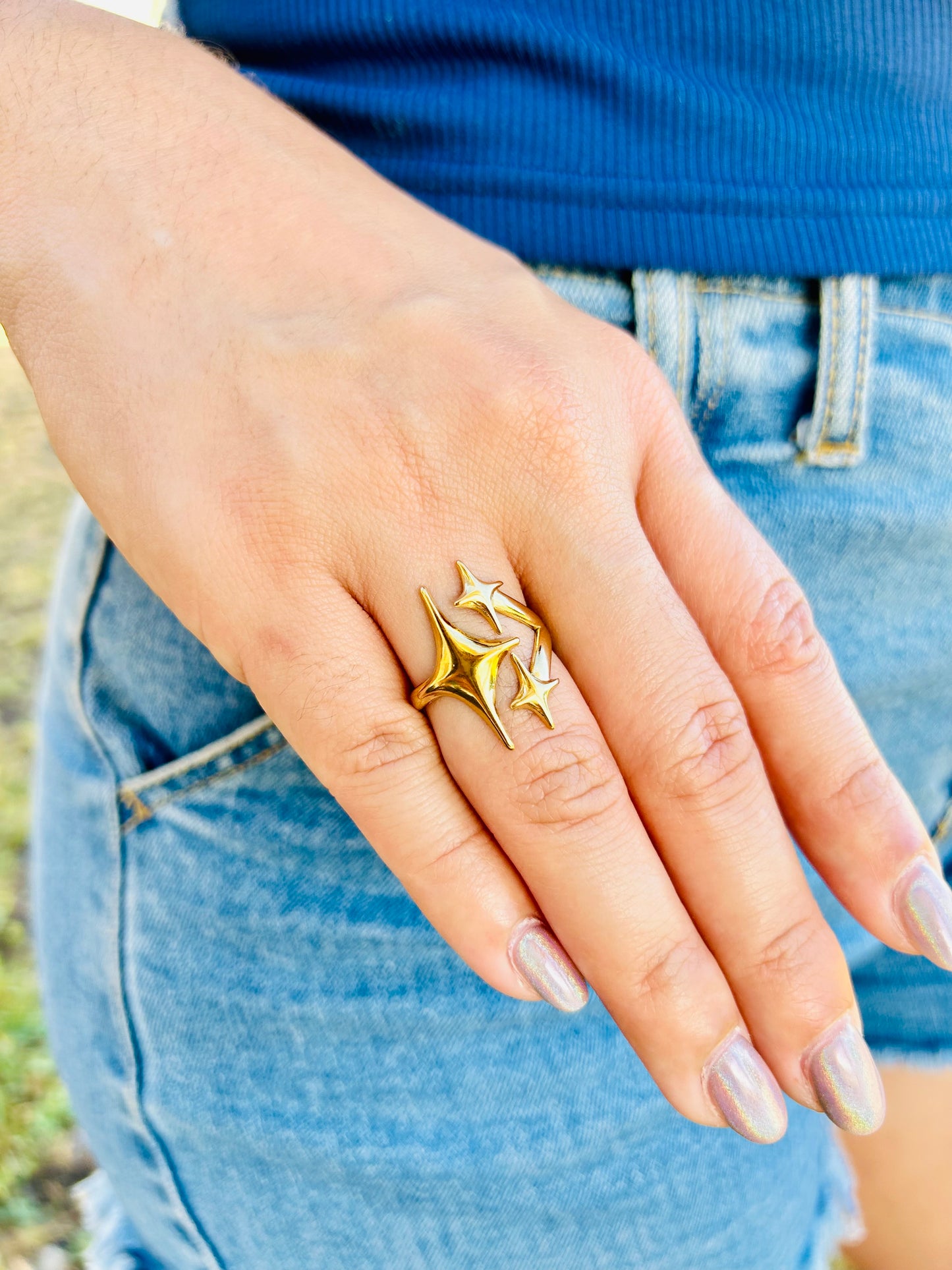 Sortija Destello Oro