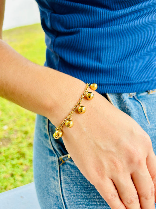 Pulsera de bolitas Rosalia