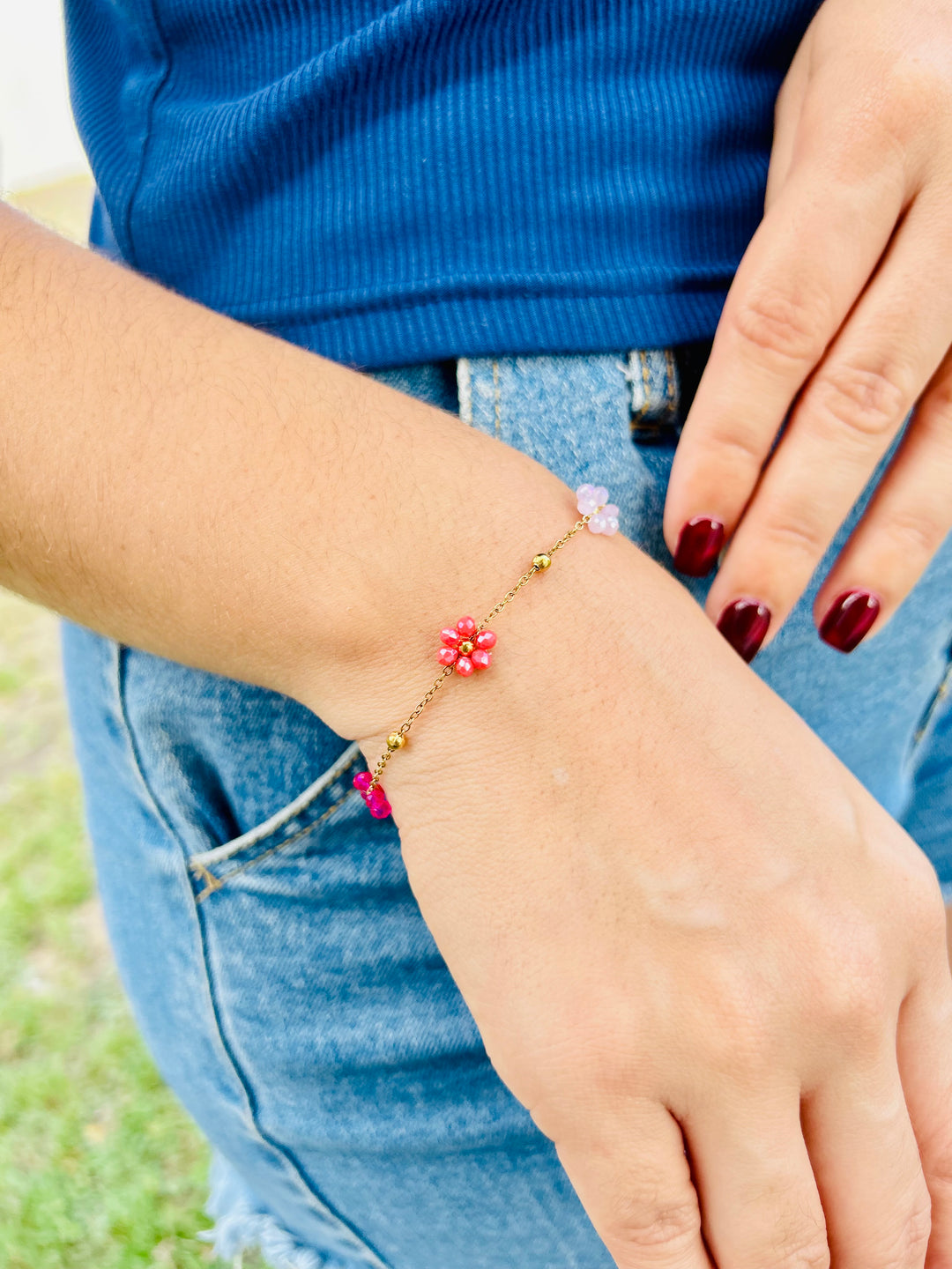 Pulsera de Flores