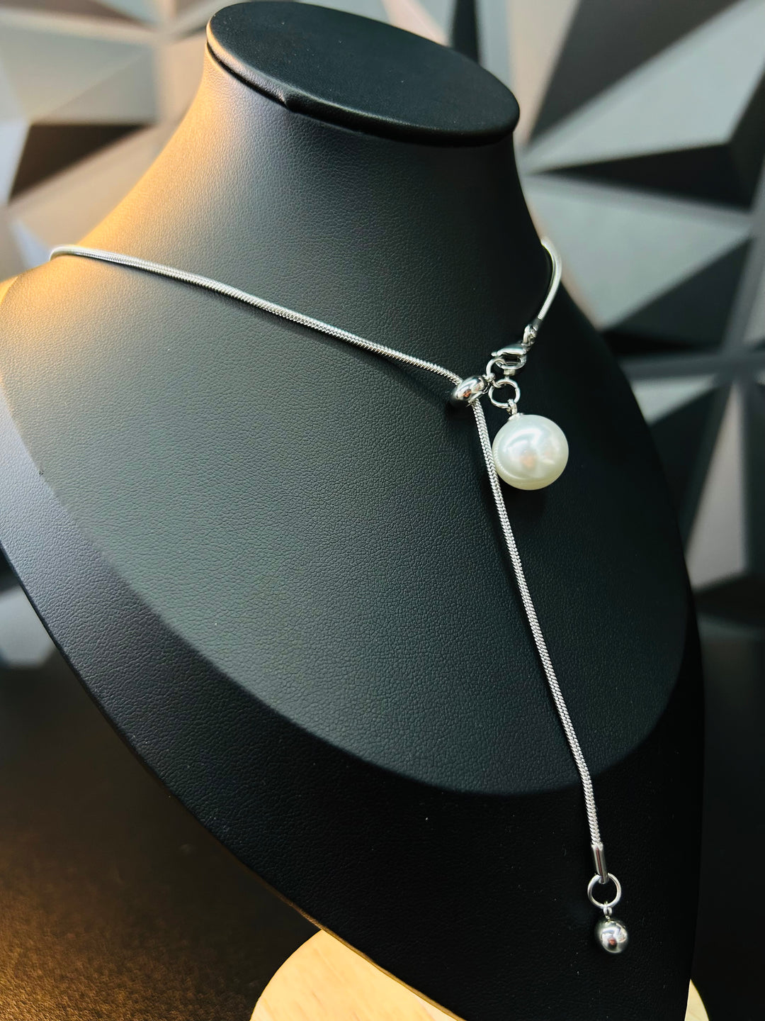 Collar Ajustable de Perla