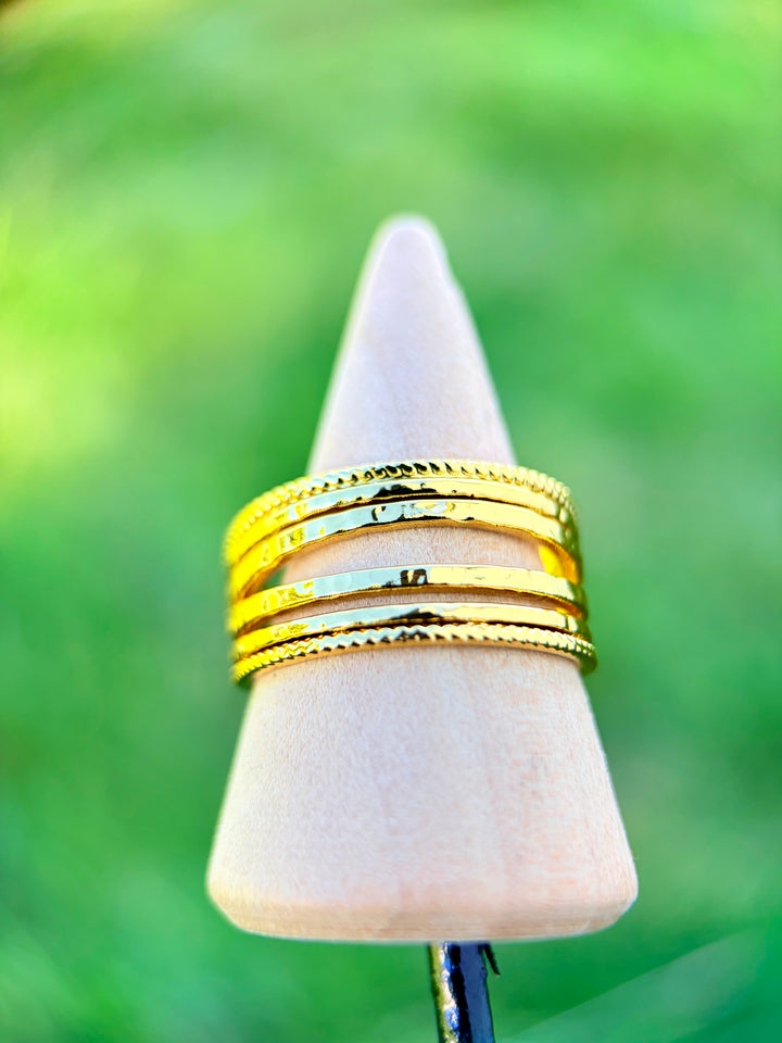 Sortija Ajustable Oro