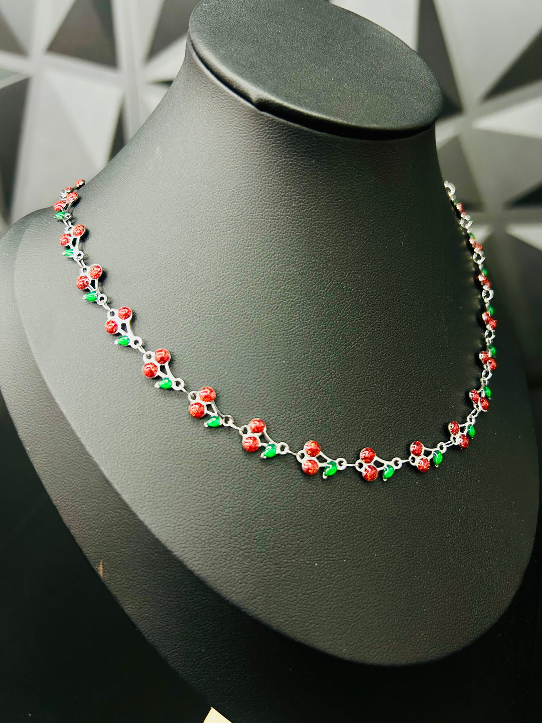 Collar de Cherry Plata