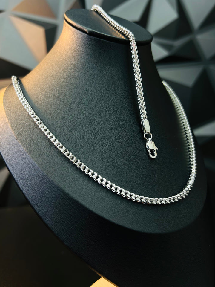 Set Franco de Hombre Plata