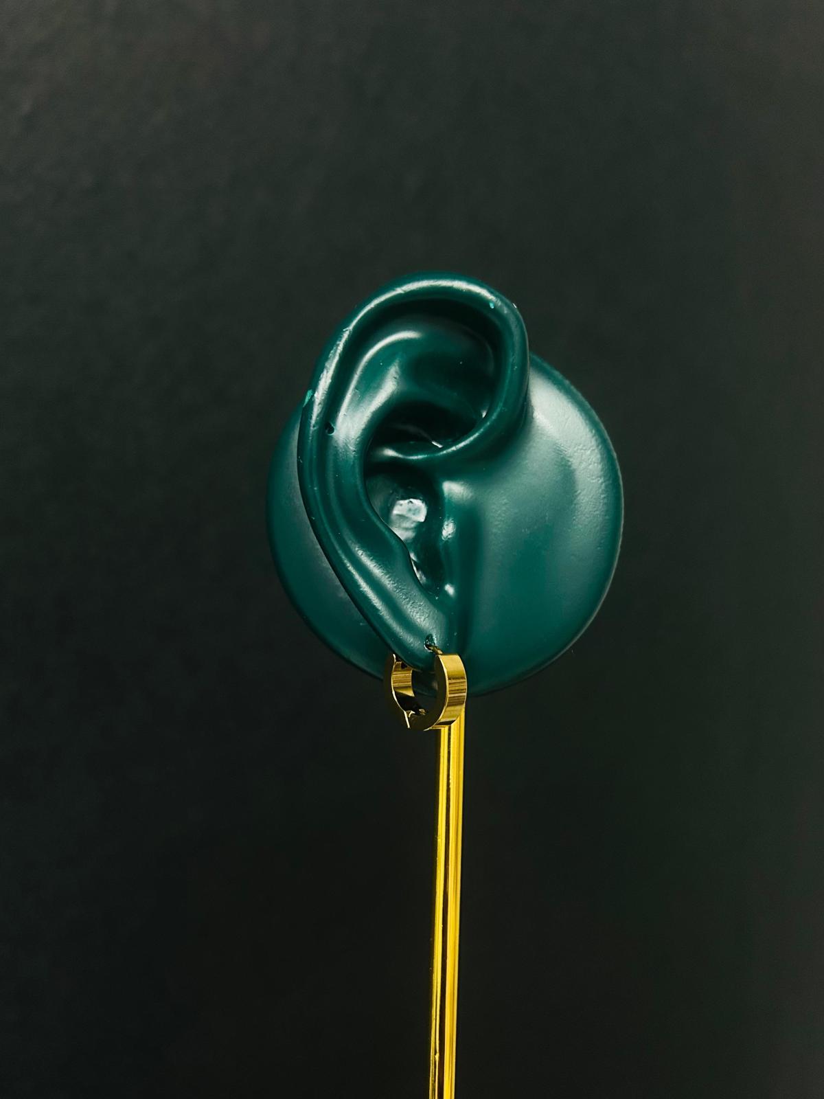 Clip Gold Earring