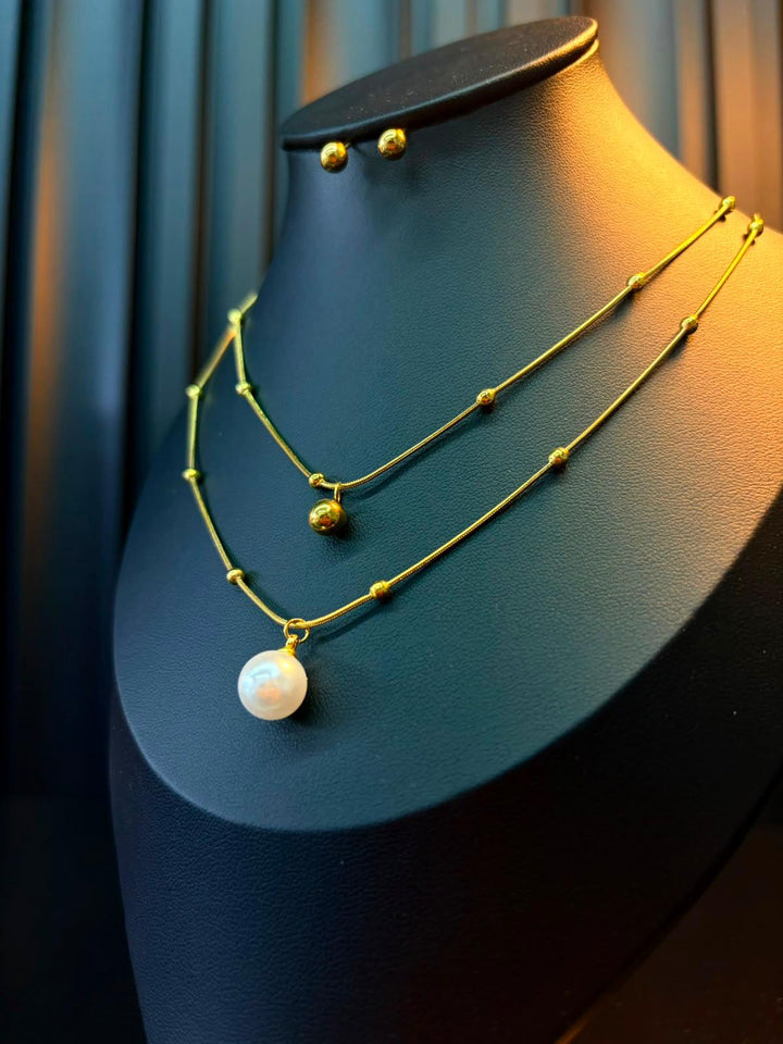Collar Doble Oro