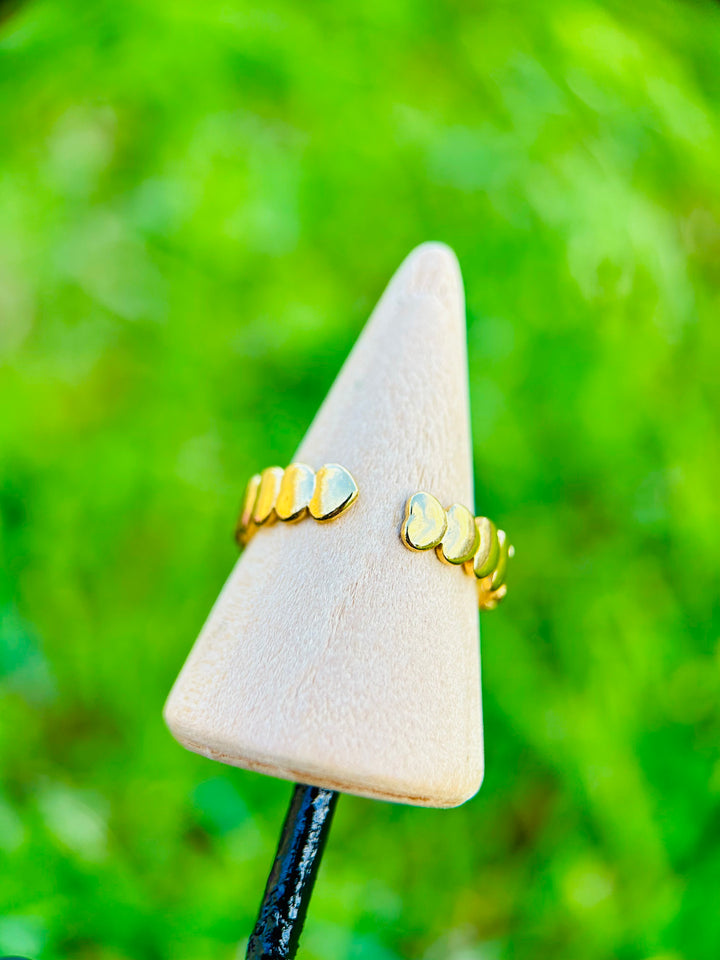 Sortija de corazones Blancos