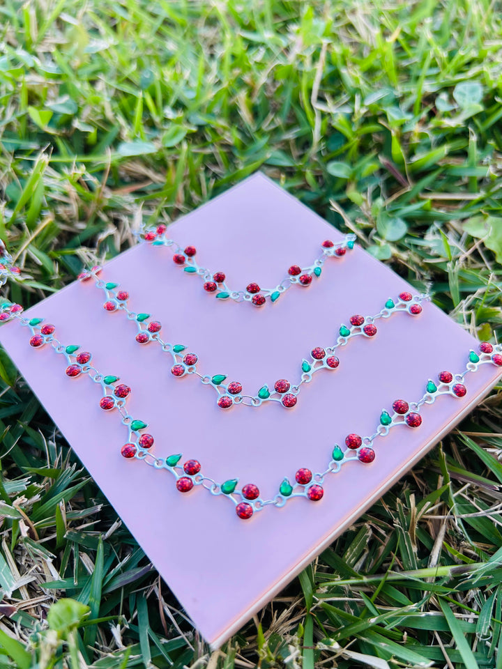 Collar de Cherry Plata