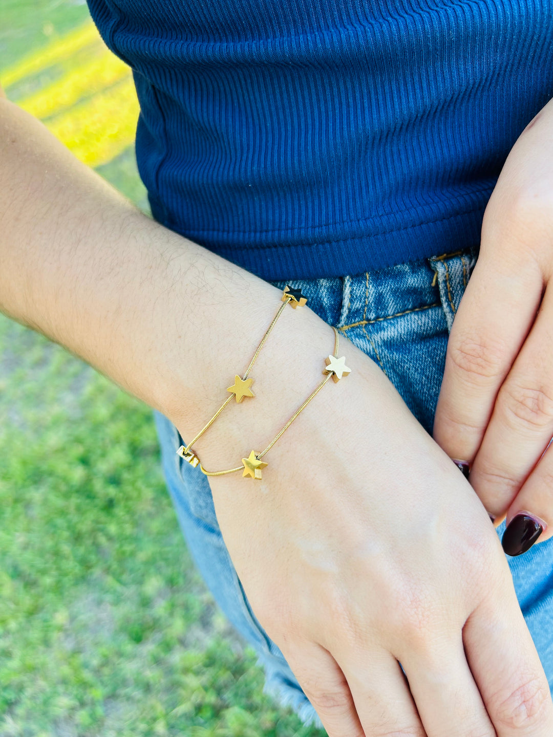 Pulsera de Estrellas doble 1