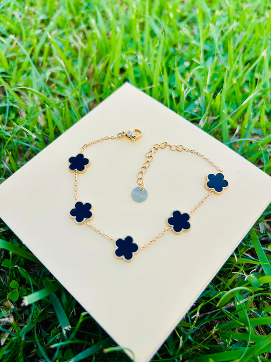 Pulsera Van Cleef Negra