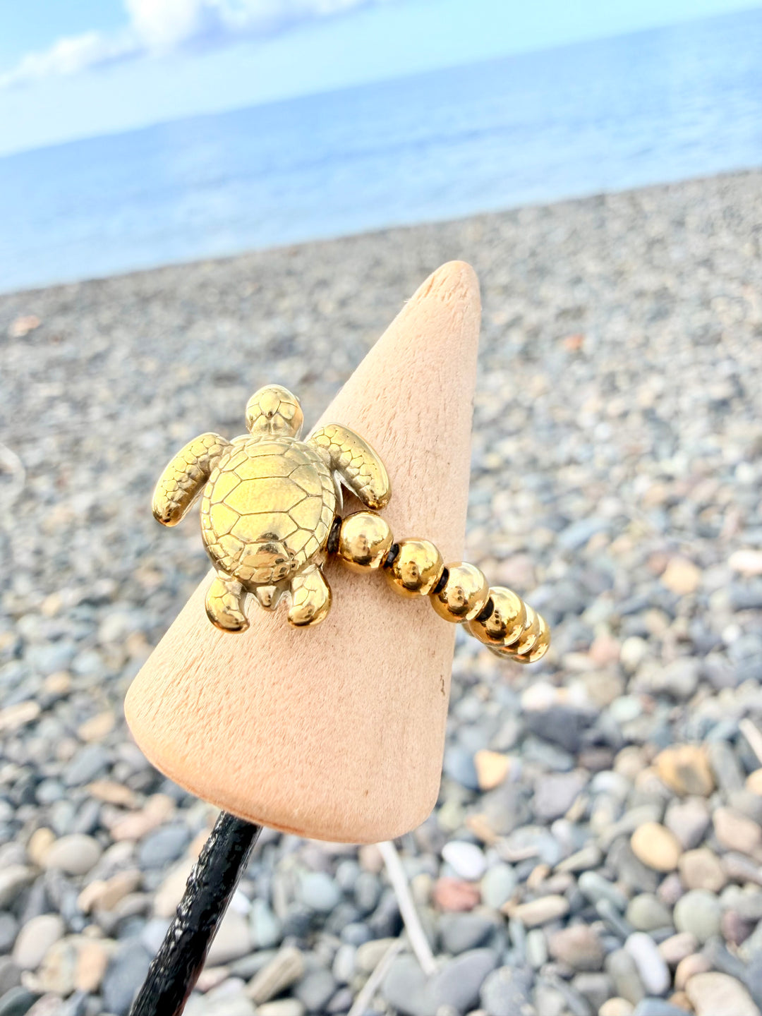 Sortija de Tortuga Oro