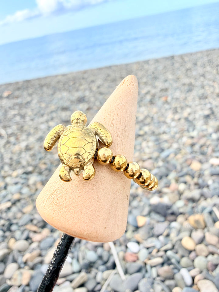 Sortija de Tortuga Oro