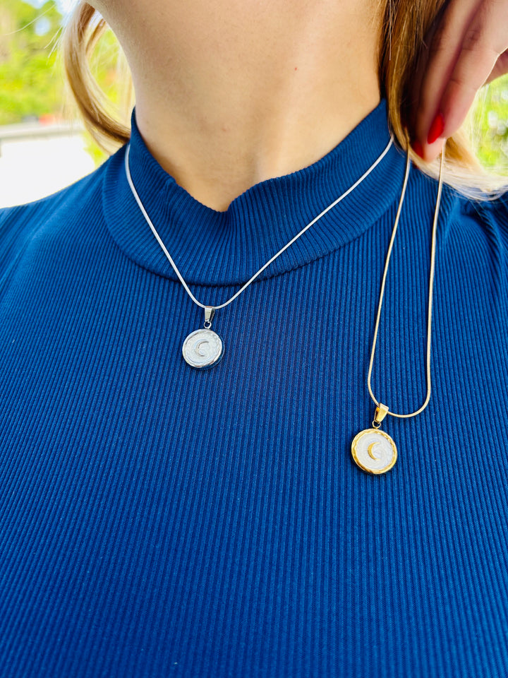 Collar de Luna Plata
