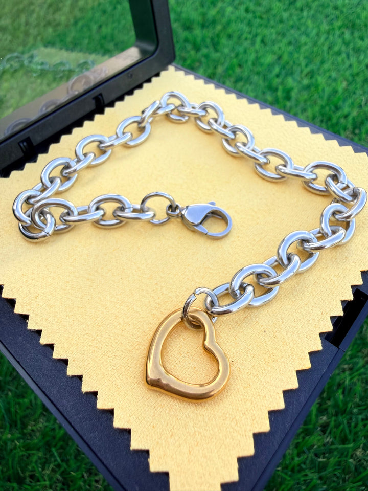 Pulsera Doble Tono