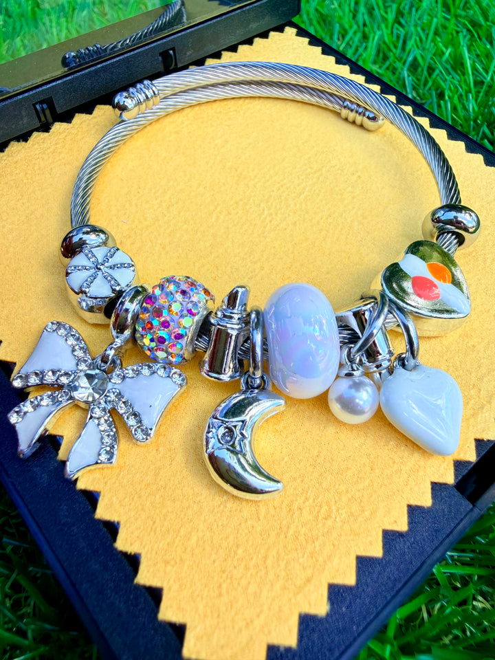 Pulsera de Charms Blanca