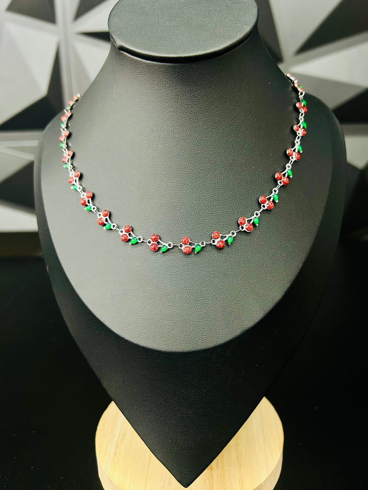 Collar de Cherry Plata