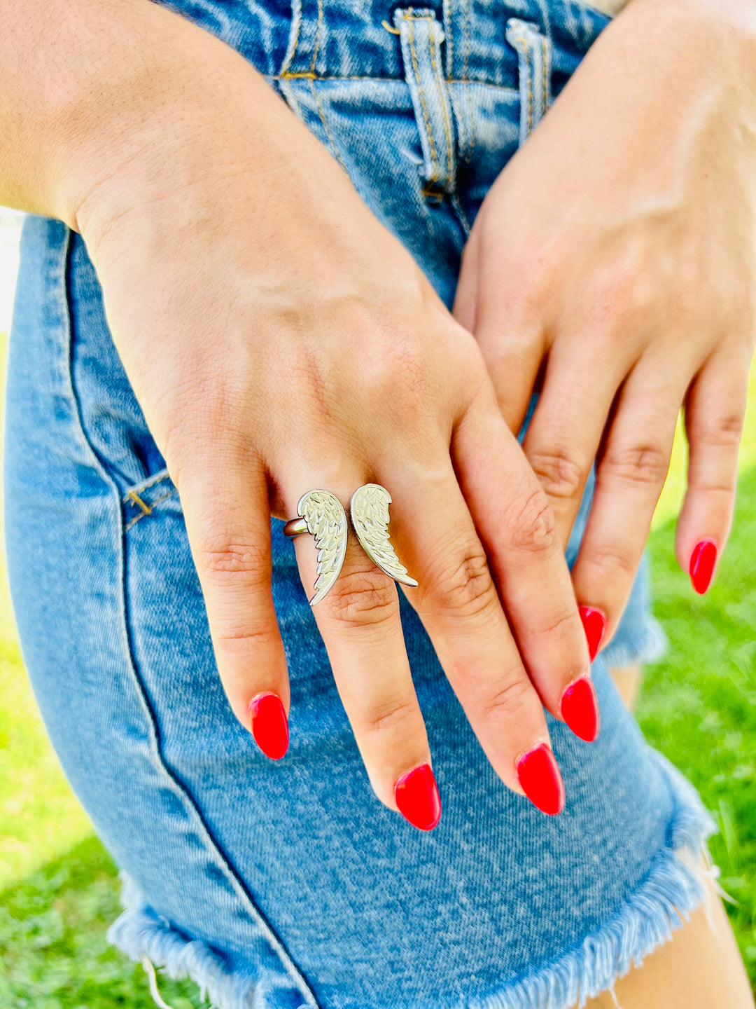 Angel Silver RIng