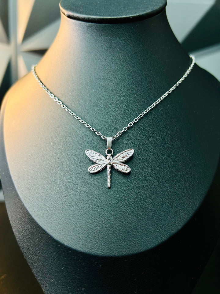 Collar de Libelula Plata
