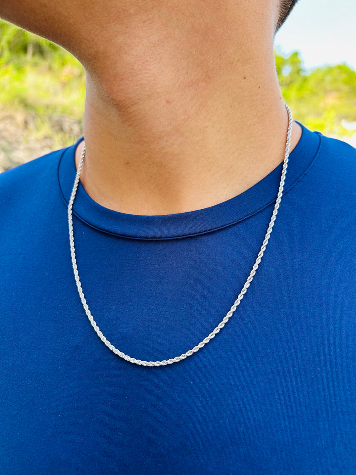 Cadena de Soga Plata UNISEX
