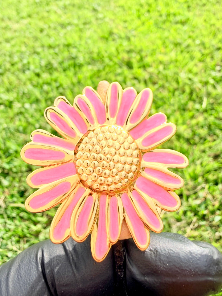 Sortija de Girasol Rosa