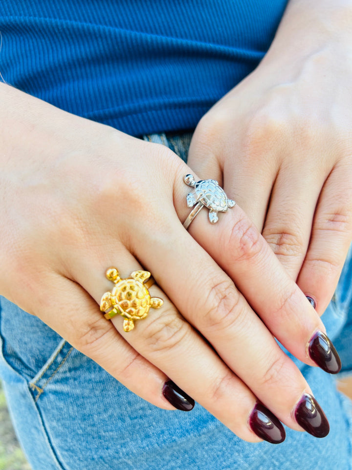 Sortija de Tortuga Oro