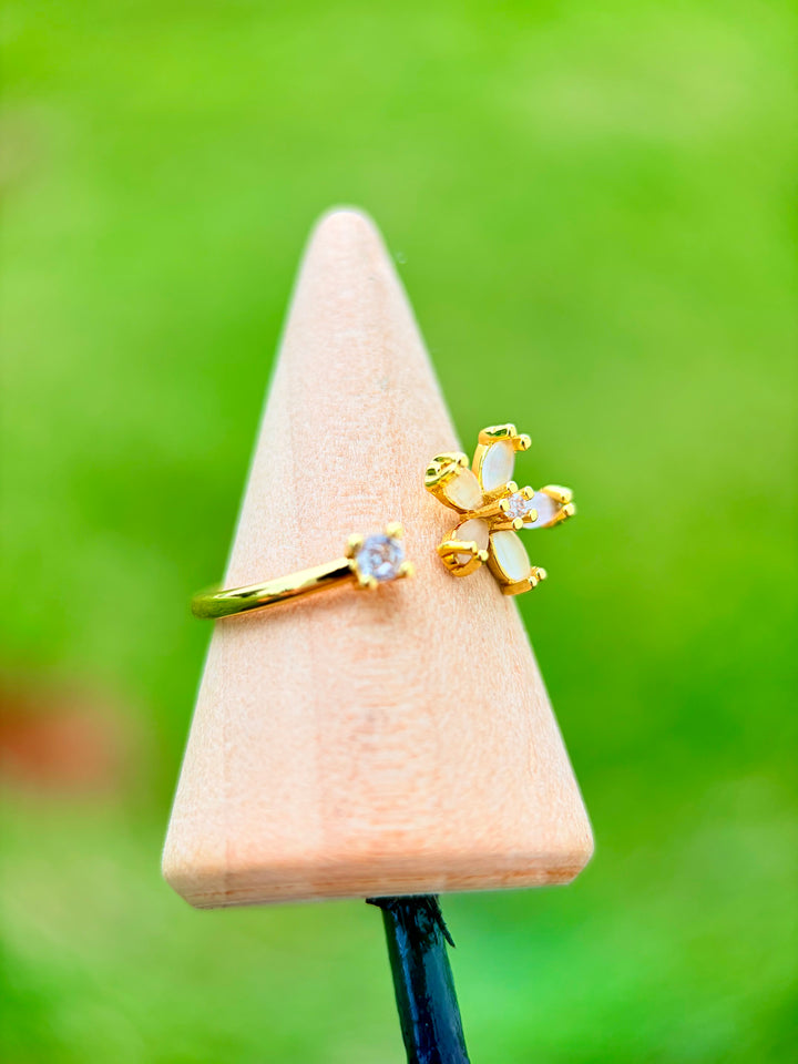 Sortija de Flor Oro