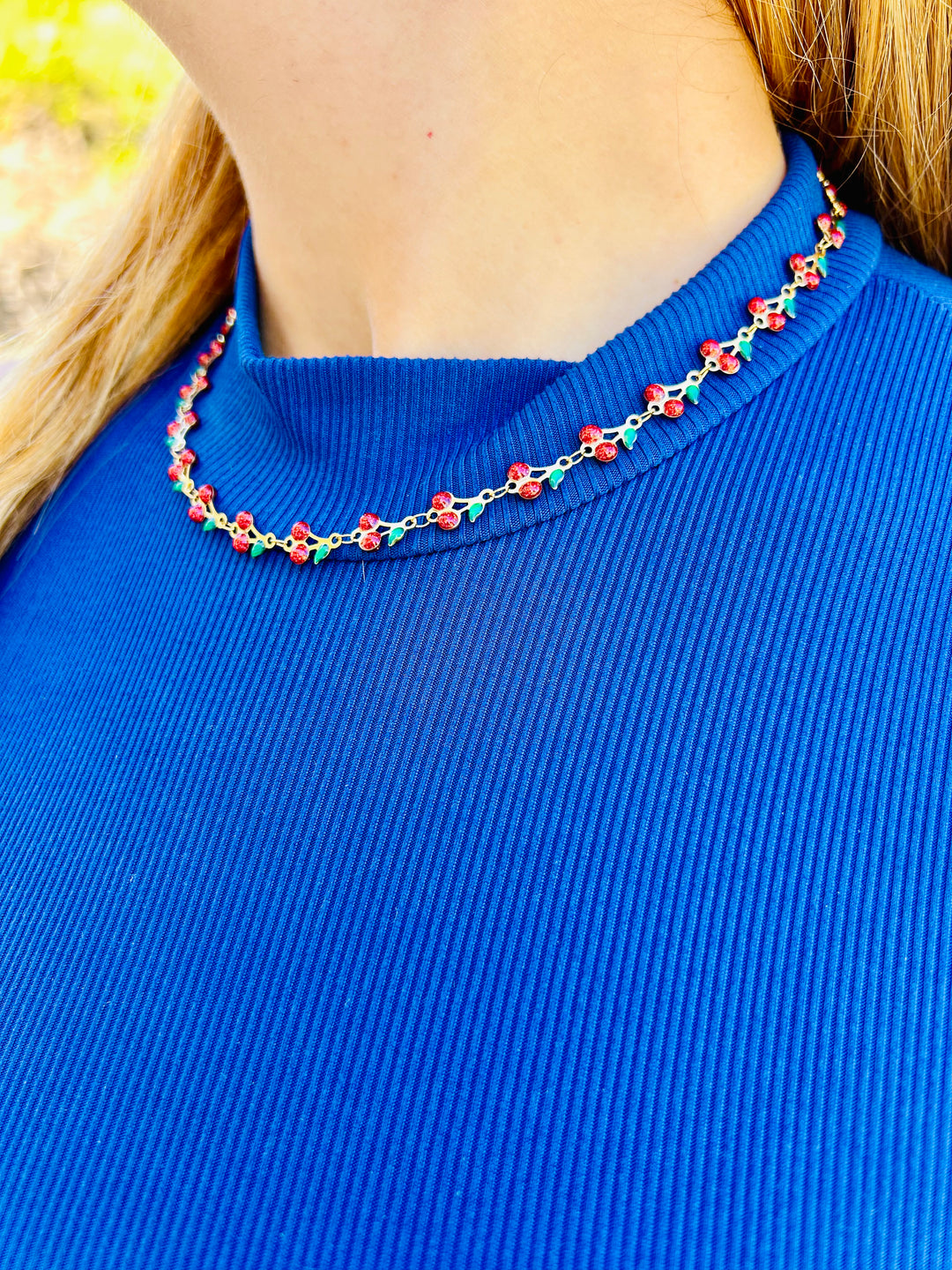 Collar de Cherry Oro