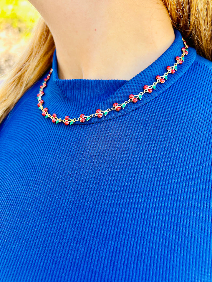 Collar de Cherry Oro
