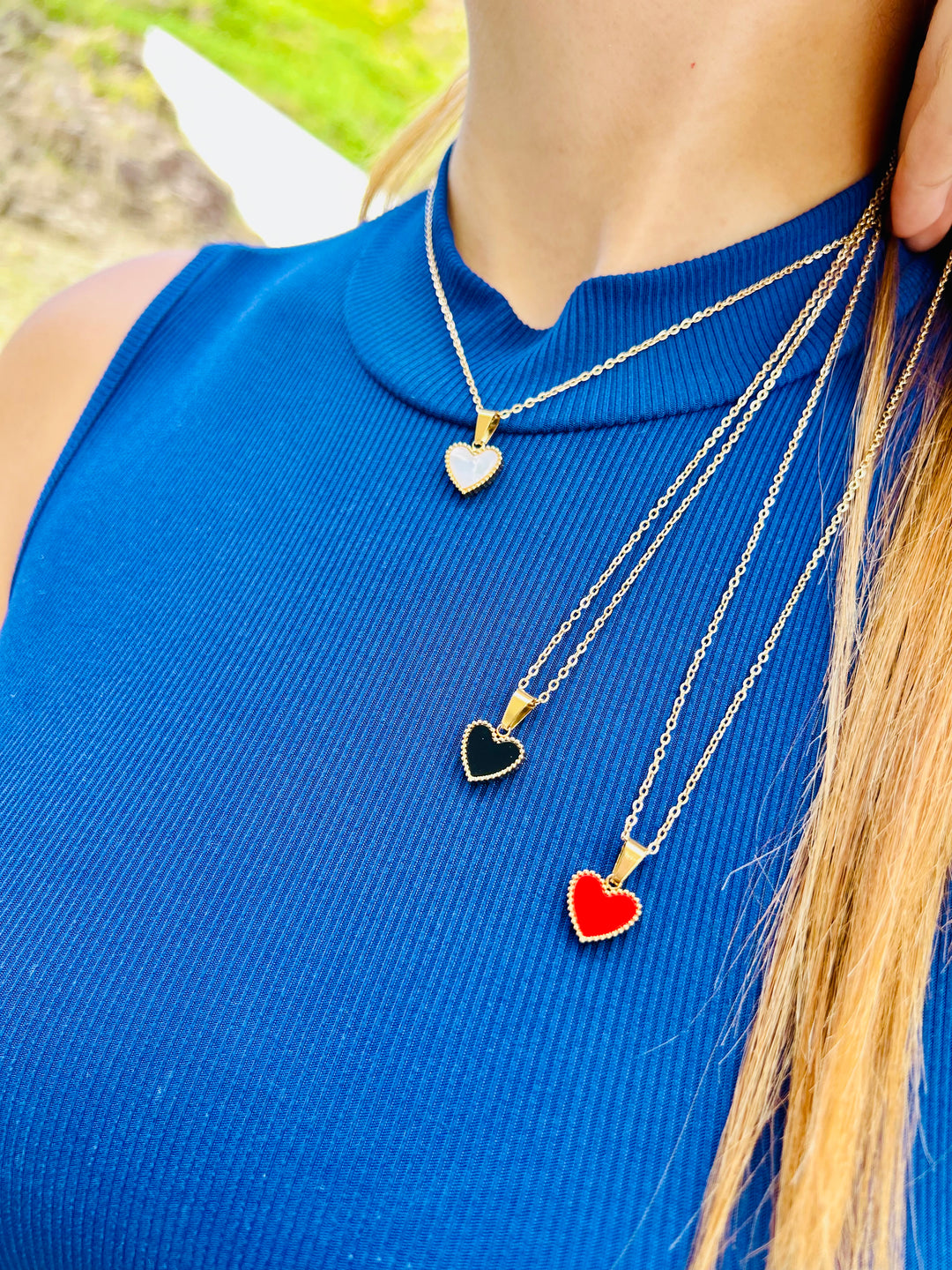 Set de Corazon Negro