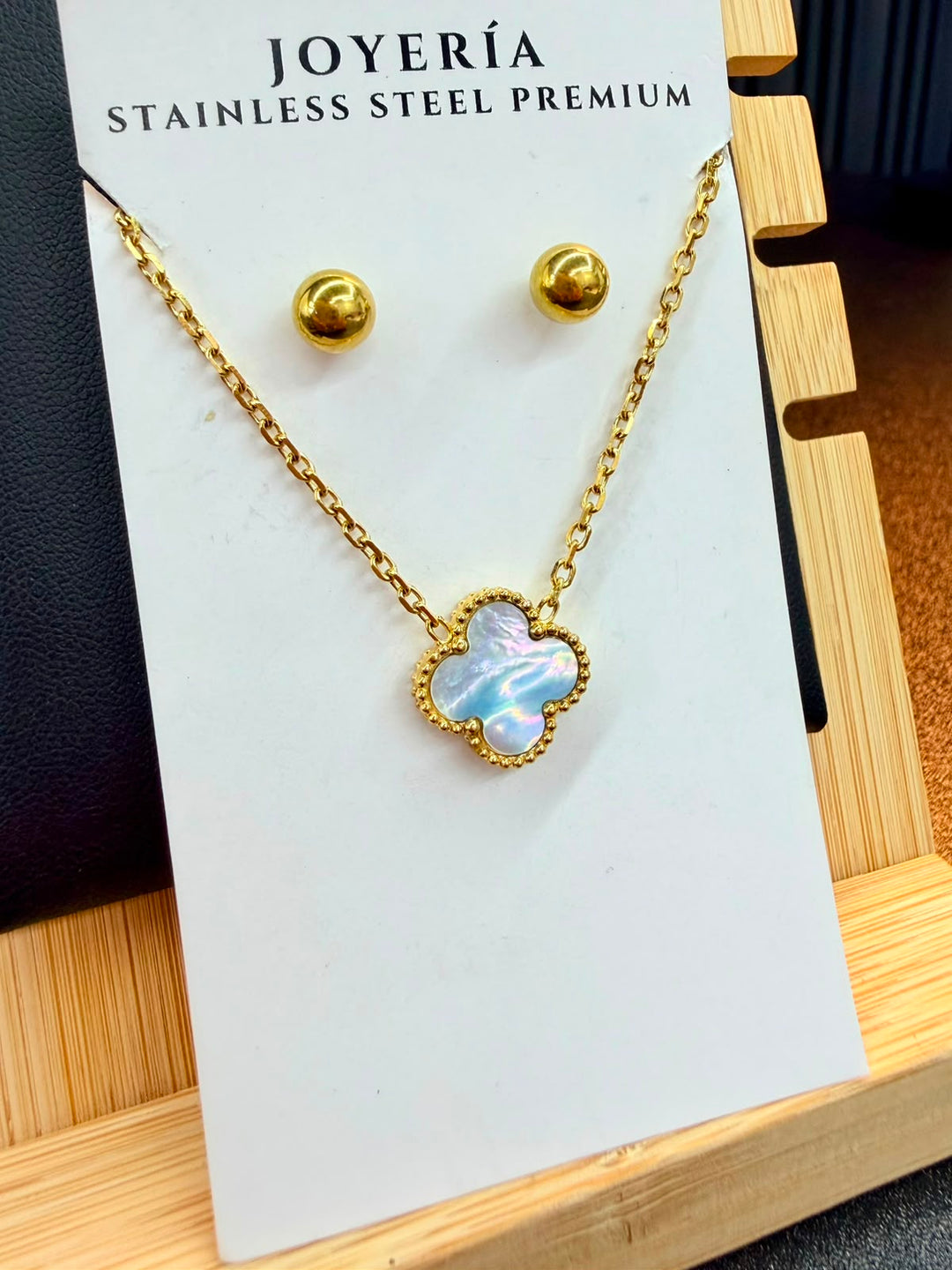 Set Van Cleef Blanco Perlado