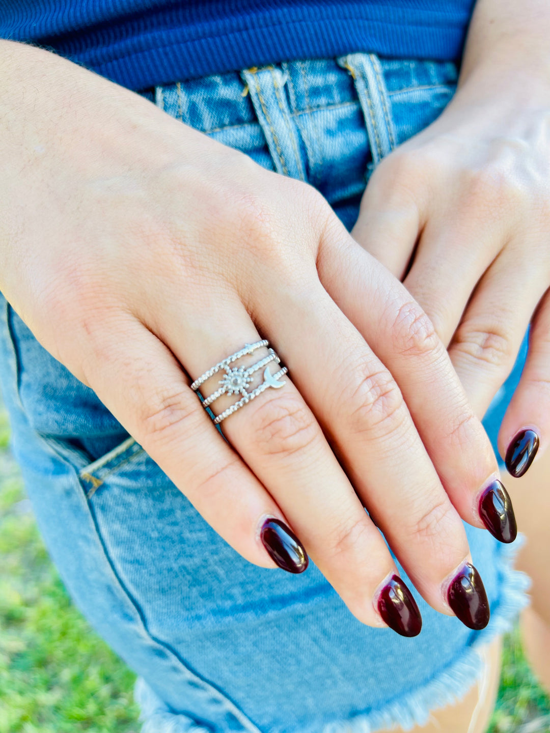 Sortija Ajustable Triple