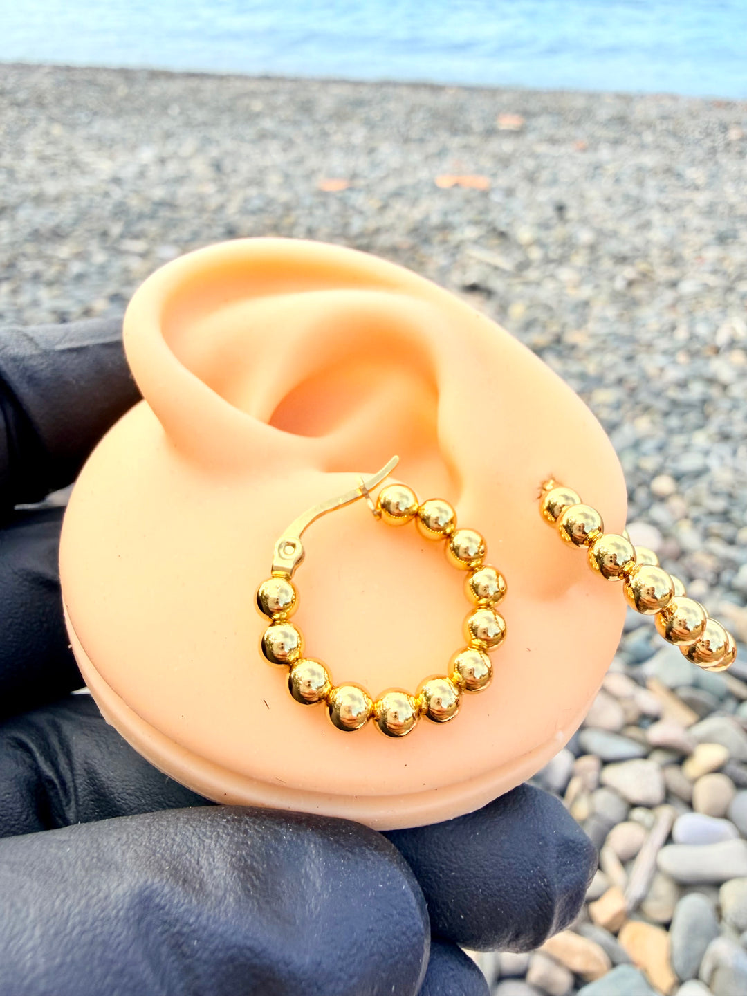 Pantallas Argolla Oro
