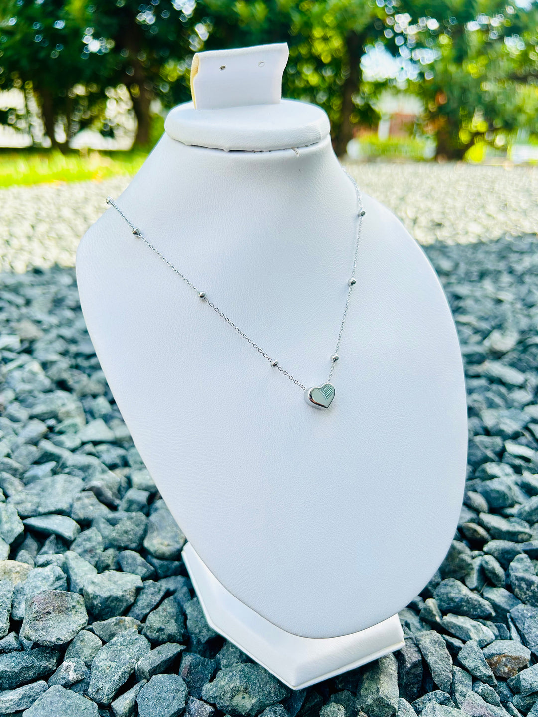 Silver Love Necklace
