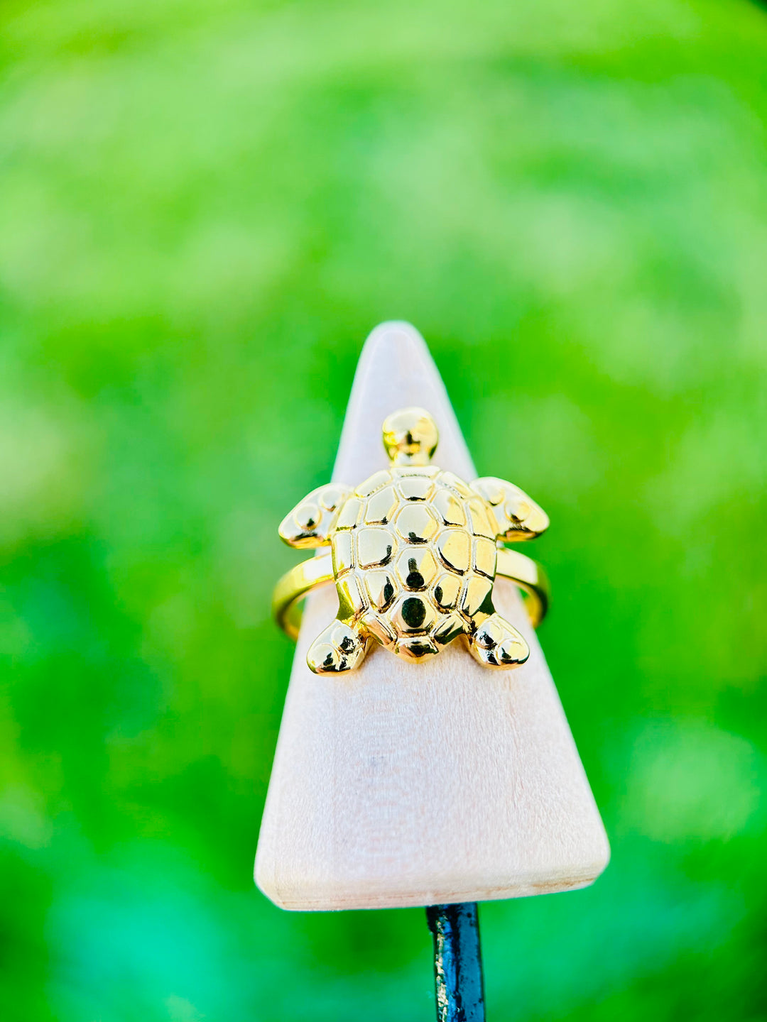 Sortija de Tortuga Oro