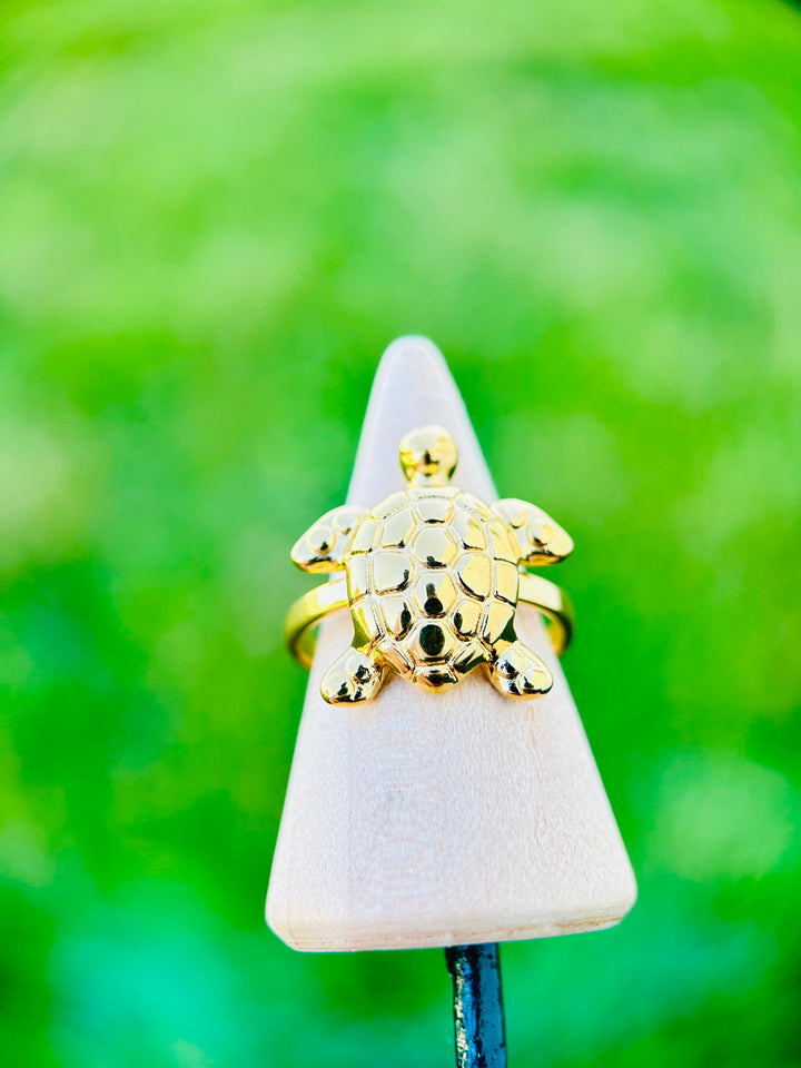 Sortija de Tortuga Oro