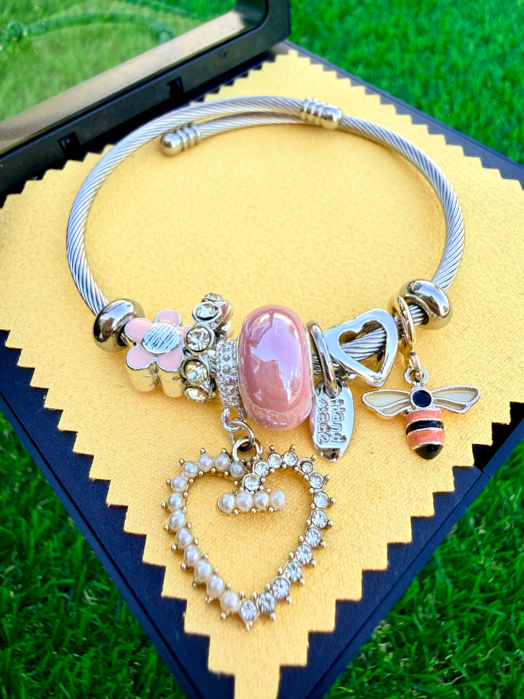 Pulsera de Charms Rosa