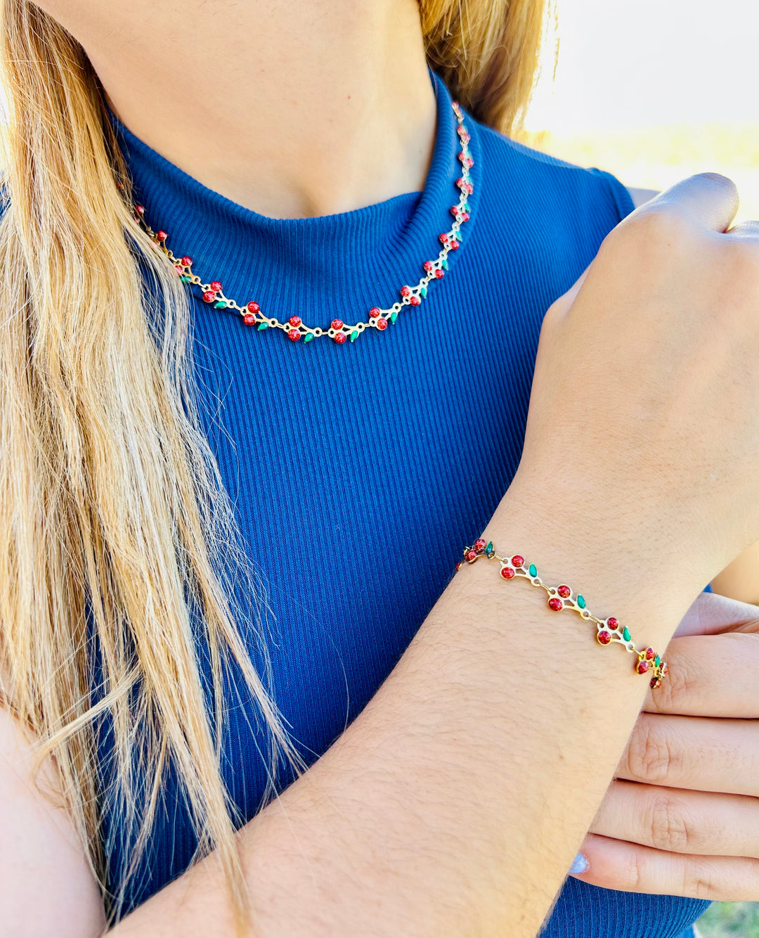 Pulsera de Cherry Oro