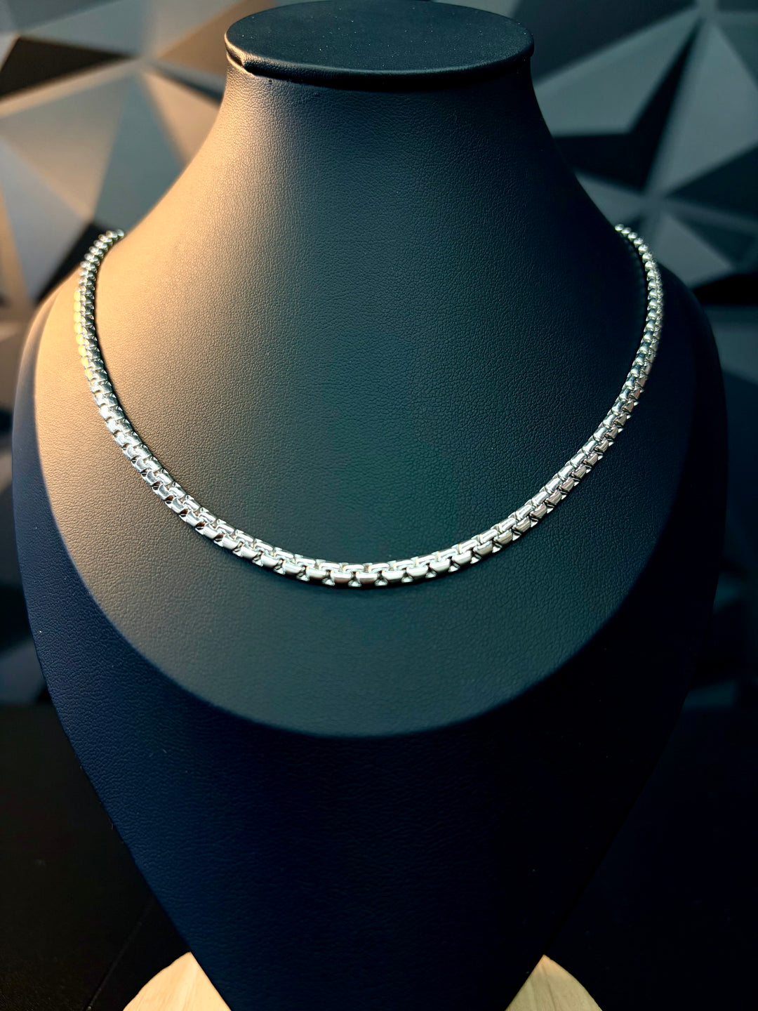 Cadena de Hombre Plata
