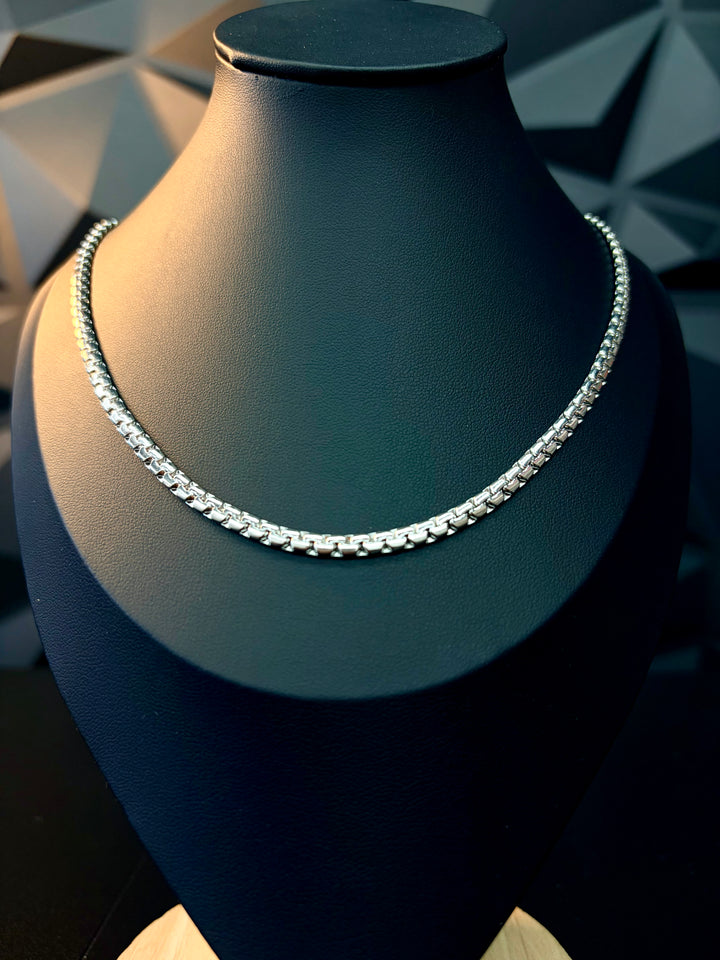 Cadena de Hombre Plata