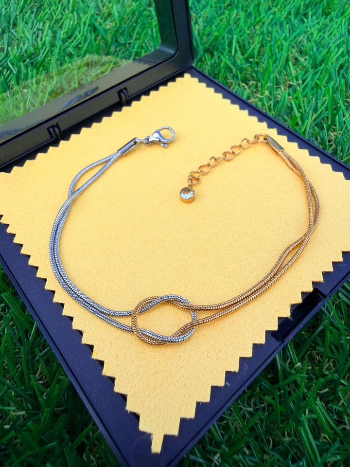 Pulsera Doble Tono