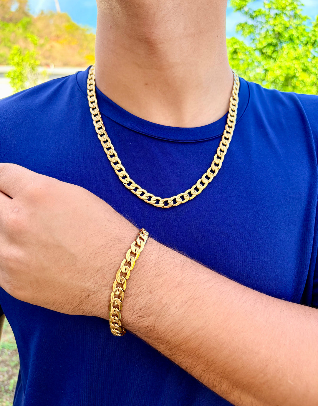 Set de Hombre Oro