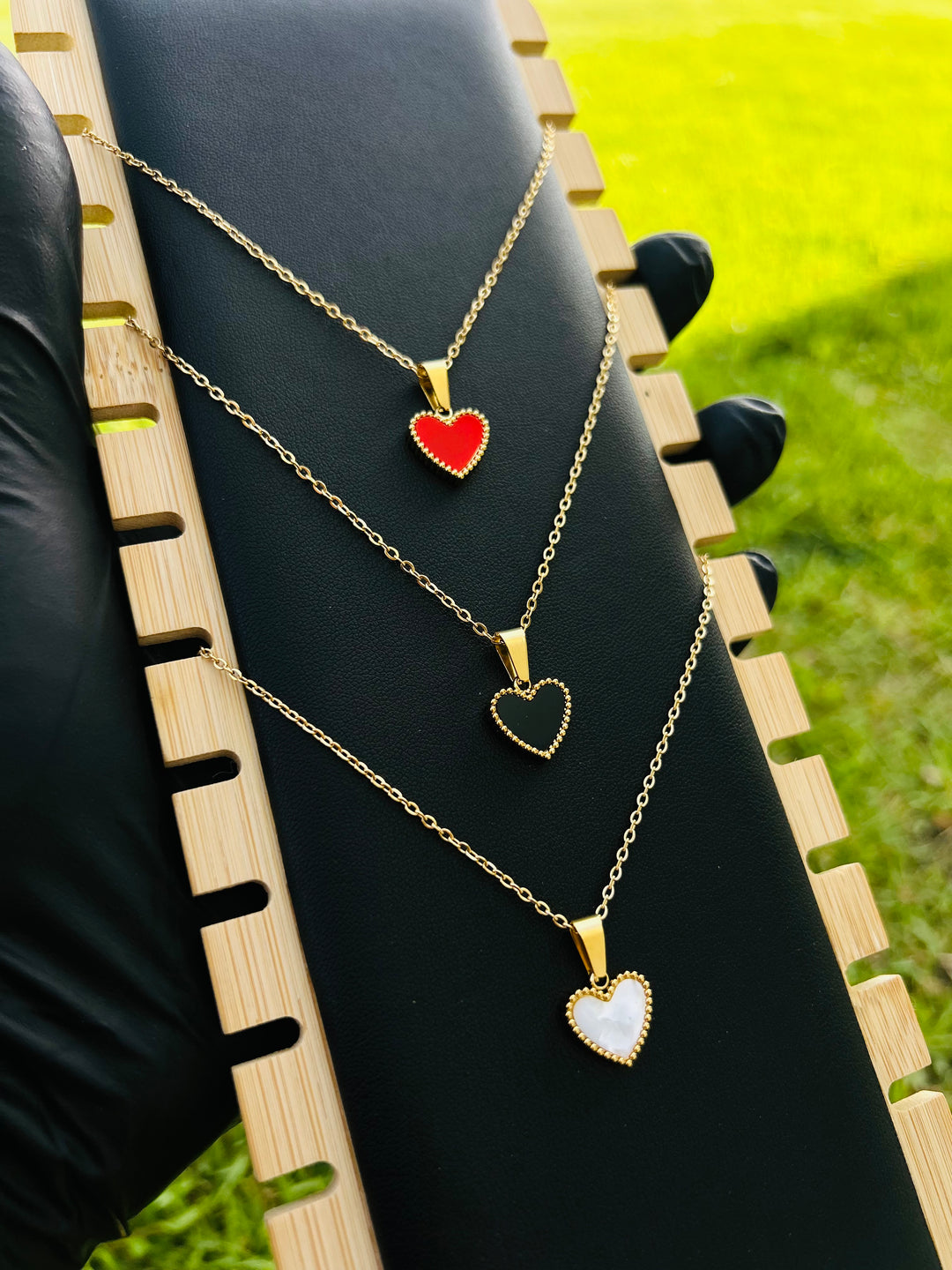 Set de Corazon Negro
