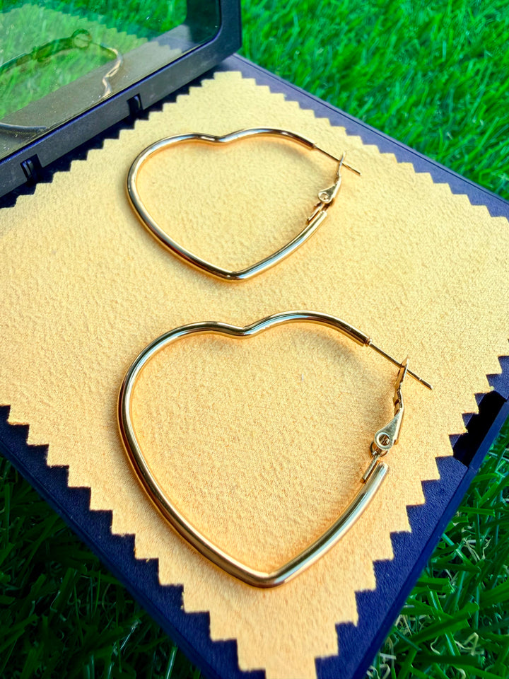 Pantallas de Corazon Oro 1.5"
