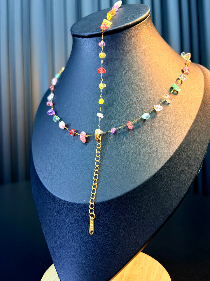 Pulsera en Piedras de Colores