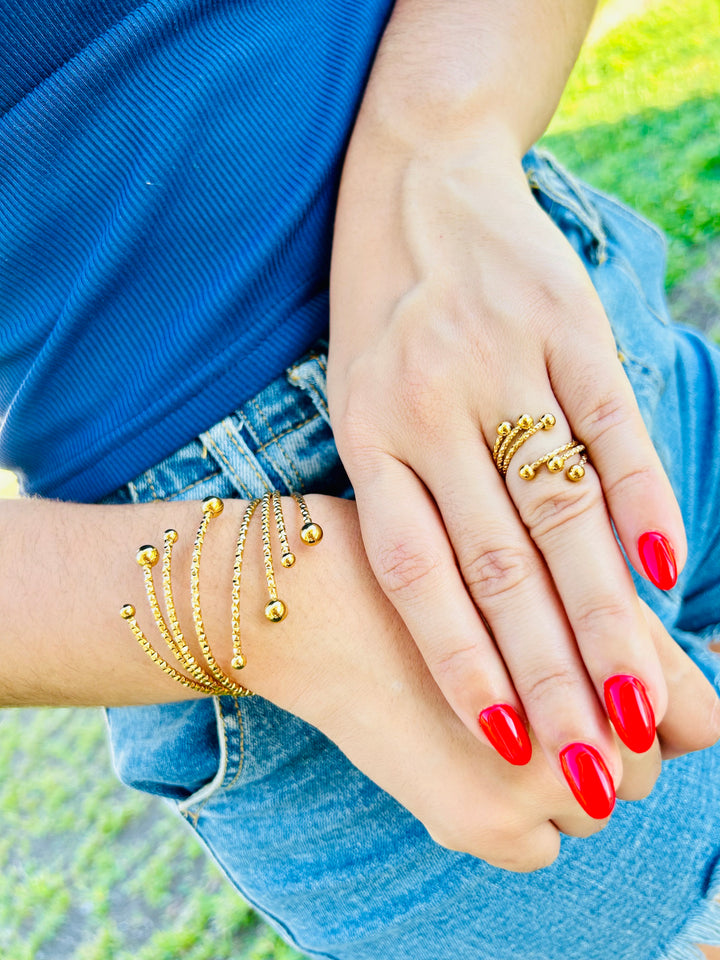 Set Espiral Oro