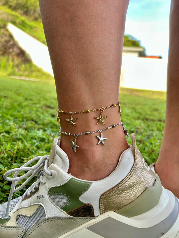 Tobillera Estrella de Mar Plata