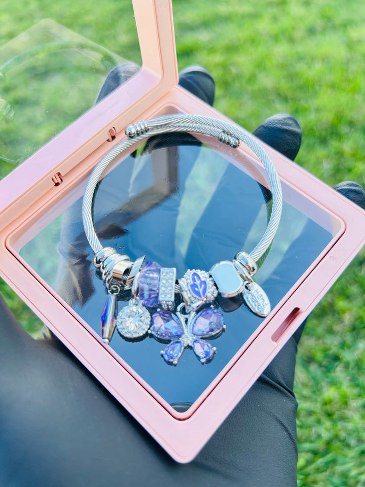 Pulsera de Charms Violeta