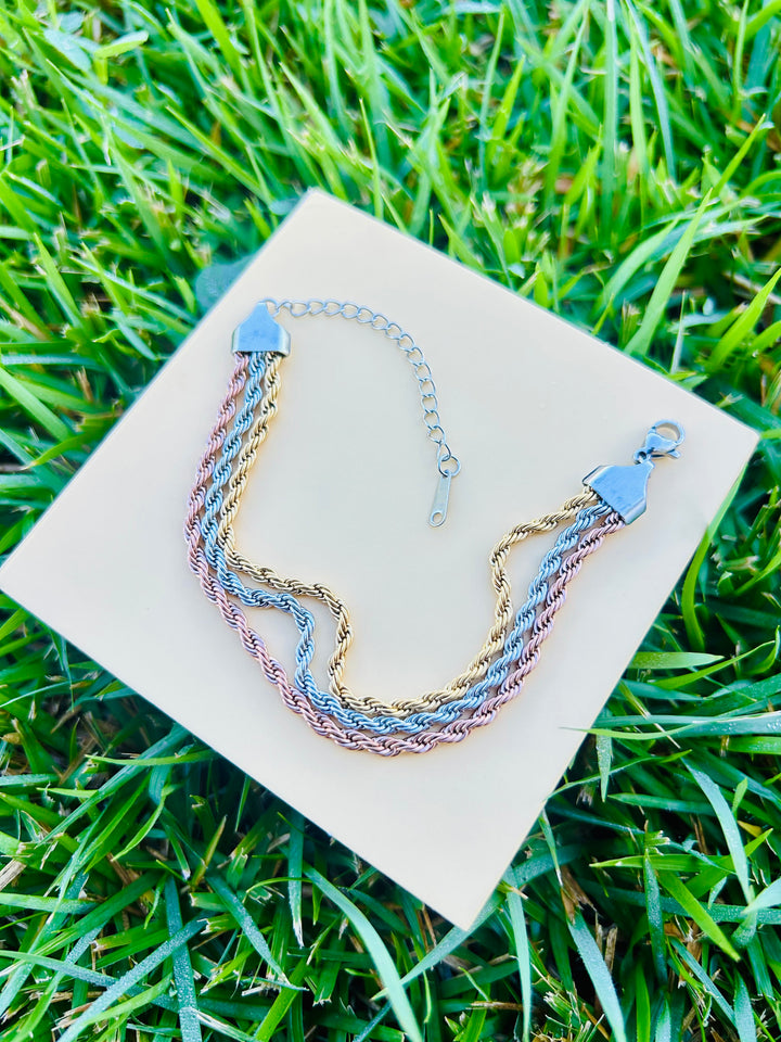 Pulsera Triple TRES TONOS