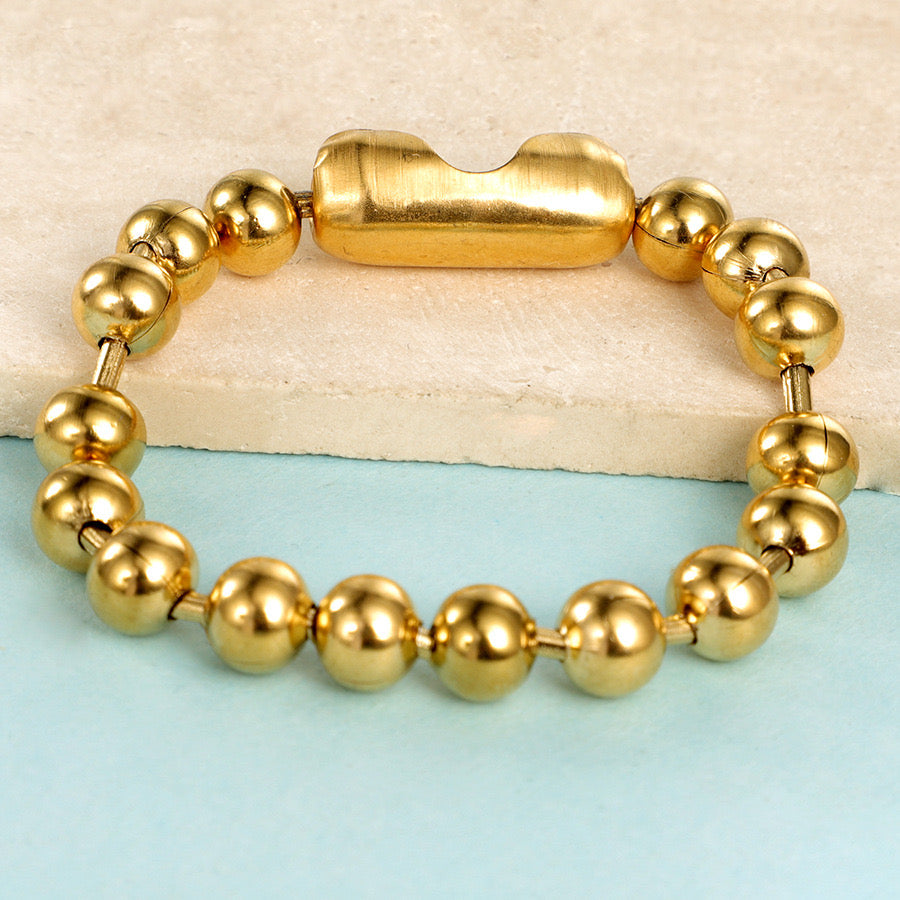 Pulsera de Boltas Oro