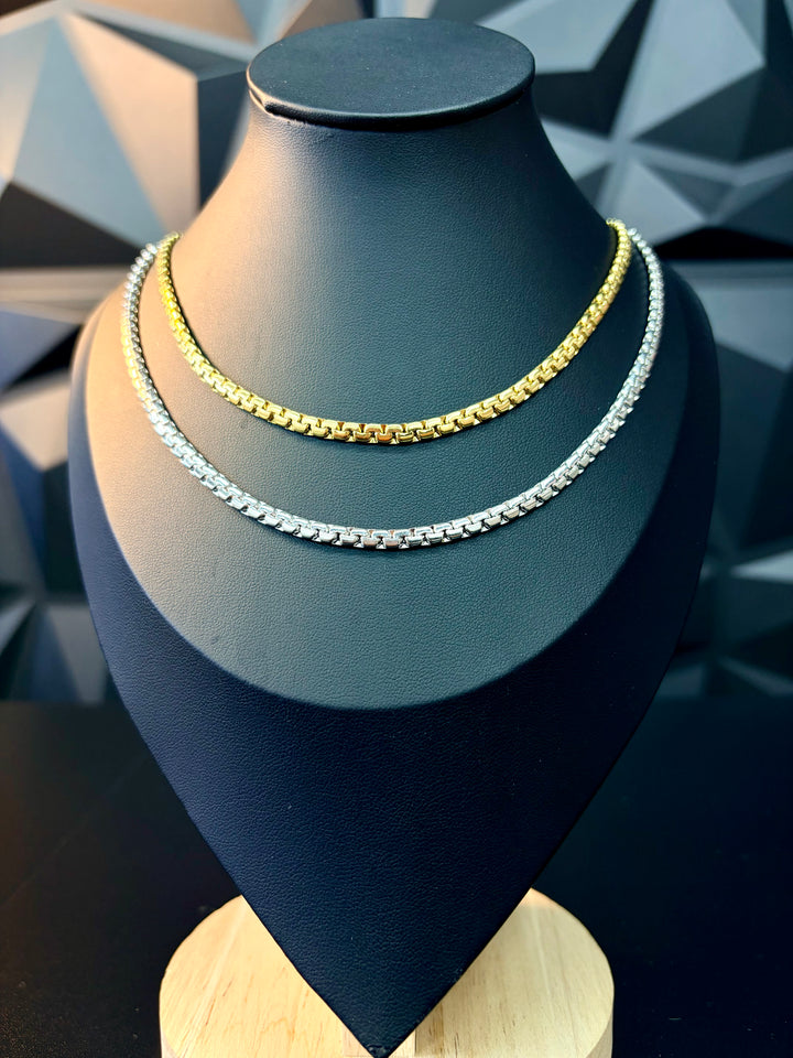 Cadena de Hombre Plata